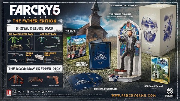 Far Cry 5 PS4 the Father Edition Far Cry 5 PS4 the Father Edition