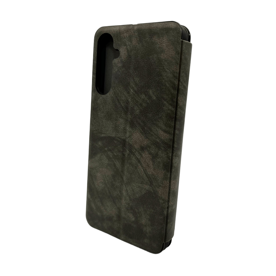 Чохол для смартфона Leather Premium for Samsung Galaxy A26 5G Grey (LPRGaA265GGrey)