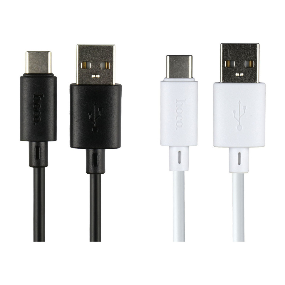 Кабель USB Hoco X88 Gratified Type C 3A Чорний