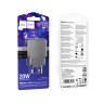 Мережевий зарядний пристрій HOCO CS25A Rico PD20W+QC3.0 charger Black (6942007639781) Мережевий зарядний пристрій HOCO CS25A Rico PD20W+QC3.0 charger Black (6942007639781)