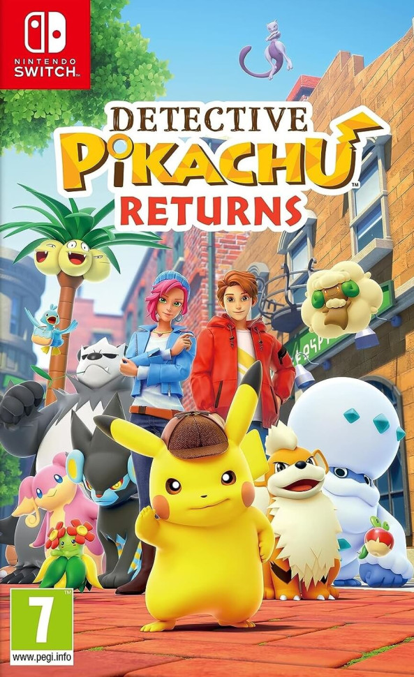 Гра Detective Pikachu Returns (Nintendo Switch)