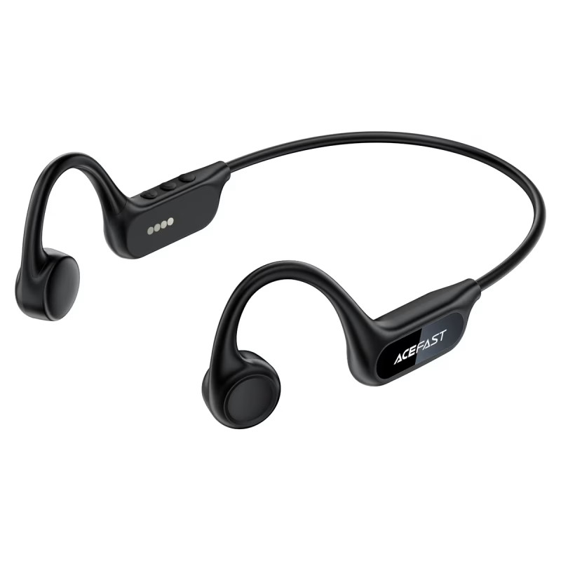 Бездротові спортивні навушники ACEFAST N10 bone conduction BT earphones, IP68, Black (6974316287018 )