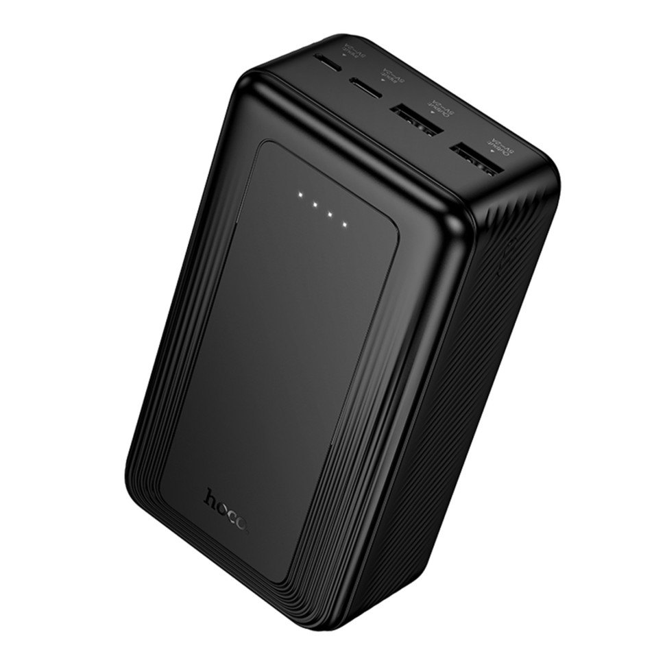 Мобільна батарея Power Bank Hoco J165B Honey (об'єм 30000 mAh, колір чорний)