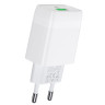 Мережевий зарядний пристрій HOCO C72Q Glorious single port QC3.0 charger 18W White (6931474732514) Мережевий зарядний пристрій HOCO C72Q Glorious single port QC3.0 charger 18W White (6931474732514)