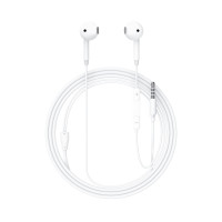 Навушники ACEFAST L14 3.5mm semi-in-ear wired earphones with mic White (6974316286707)