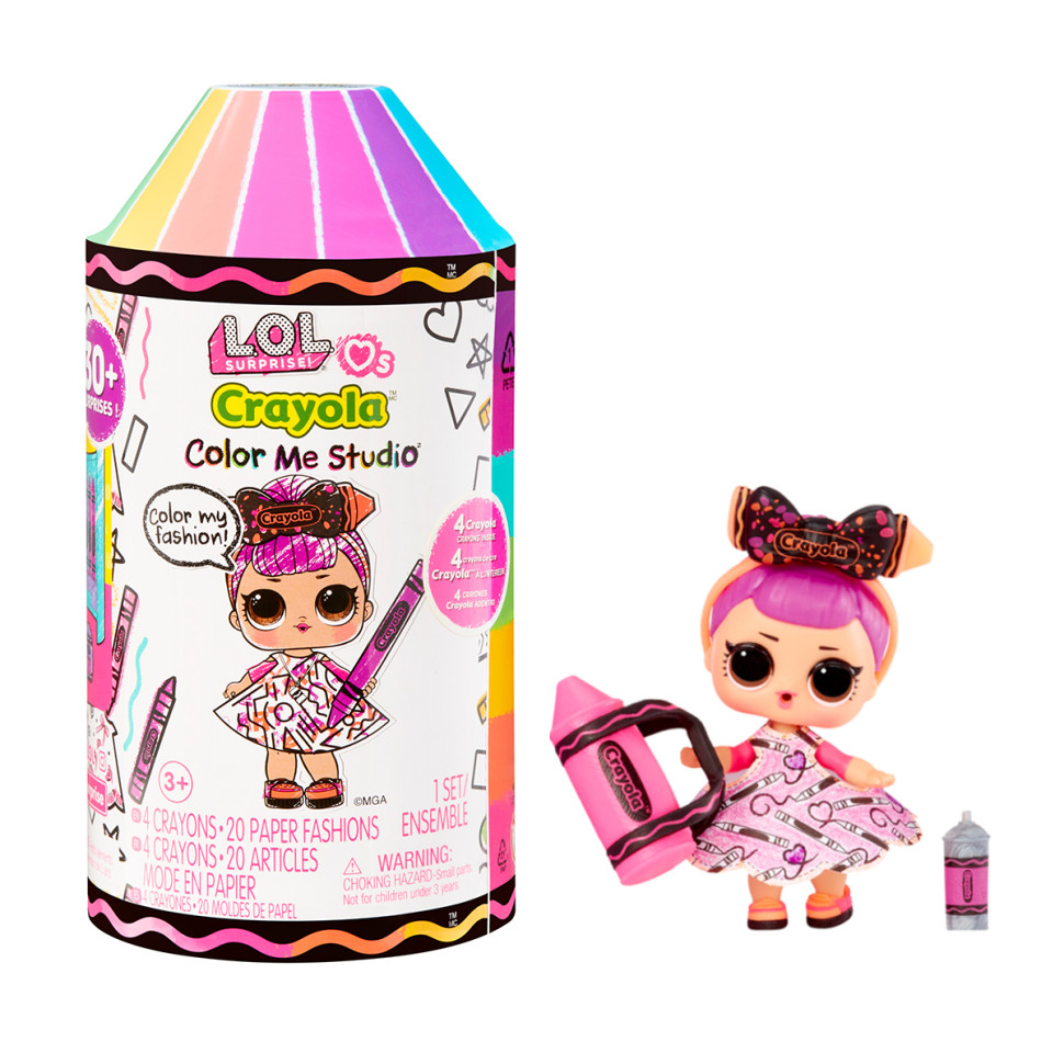 Ігровий набір з лялькою L.O.L. Surprise! серії Crayola - Кольоринки
