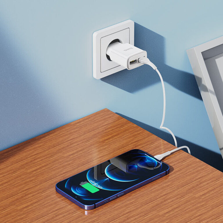 Мережевий зарядний пристрій HOCO C88A Star round dual port charger 12W White (6931474749499) Мережевий зарядний пристрій HOCO C88A Star round dual port charger 12W White (6931474749499)