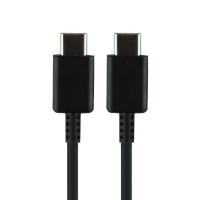 Кабель USB для Samsung (з Type-C на Type-C \ 60W) (колір чорний)