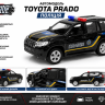 Автомодель  -  Toyota Prado Поліція (чорний)