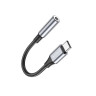 Перехідник BOROFONE BV16 Type-C to 3.5mm digital audio converter Metal Gray (6974443389975) Перехідник BOROFONE BV16 Type-C to 3.5mm digital audio converter Metal Gray (6974443389975)