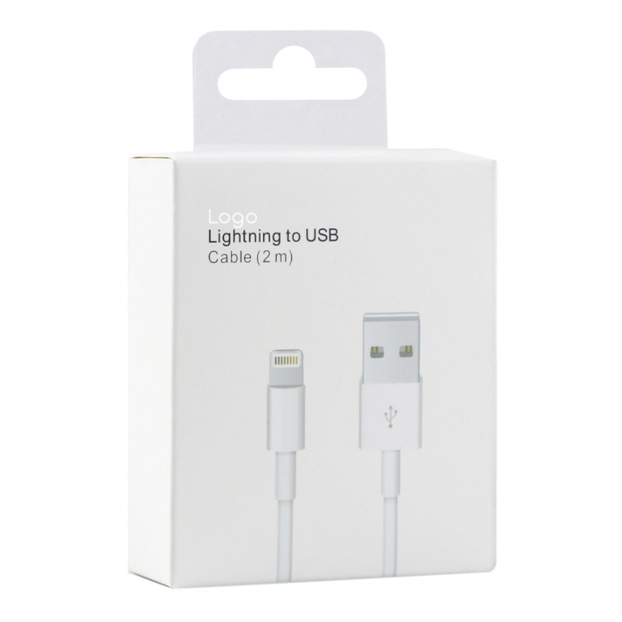 Кабель з USB на Lightning (2 метри \ колір білий)