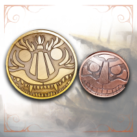 Звір - металеві монети (Beast Metal Coins)