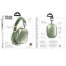 Бездротові накладні навушники HOCO W35 Max Joy BT headphones Green (6942007625609) Бездротові накладні навушники HOCO W35 Max Joy BT headphones Green (6942007625609)