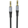 Аудiокабель HOCO UPA26 AUX Fresh audio cable, 1m Black (6942007608800)