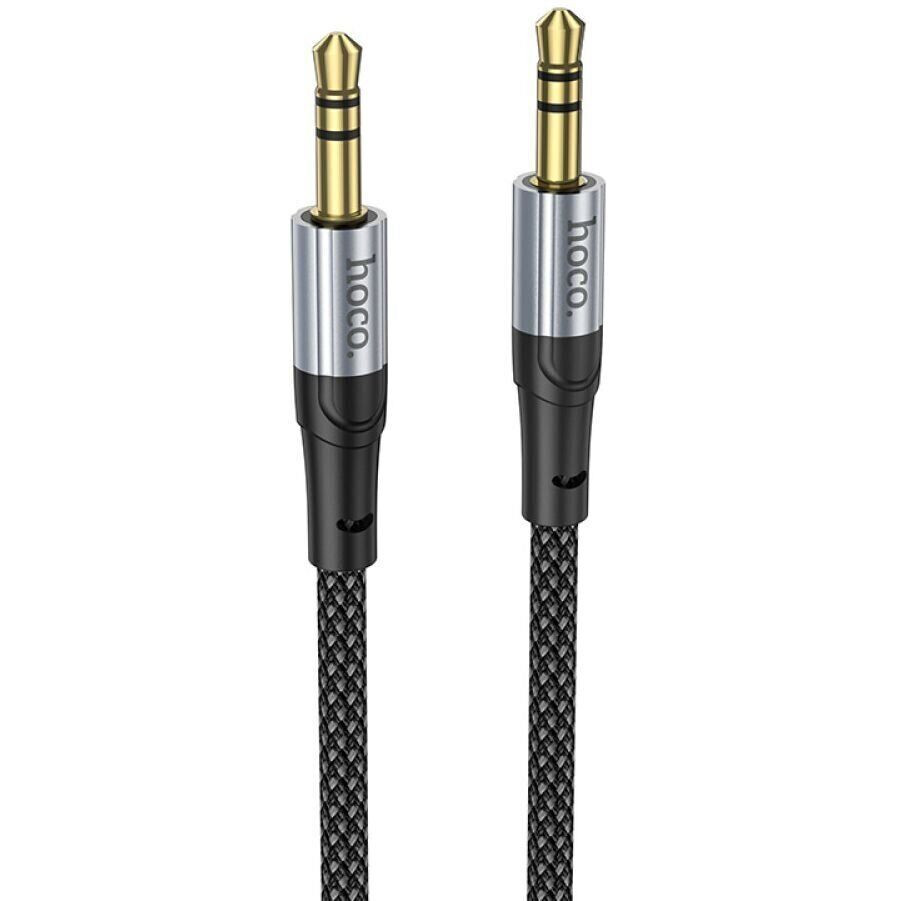 Аудiокабель HOCO UPA26 AUX Fresh audio cable, 1m Black (6942007608800)