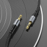Аудiокабель HOCO UPA26 AUX Fresh audio cable, 1m Black (6942007608800)