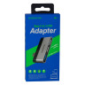 Перехідник Borofone DH1 Type-C to USB 3.0 / 2USB Колір Сталево-Чорний Перехідник Borofone DH1 Type-C to USB 3.0 / 2USB Колір Сталево-Чорний