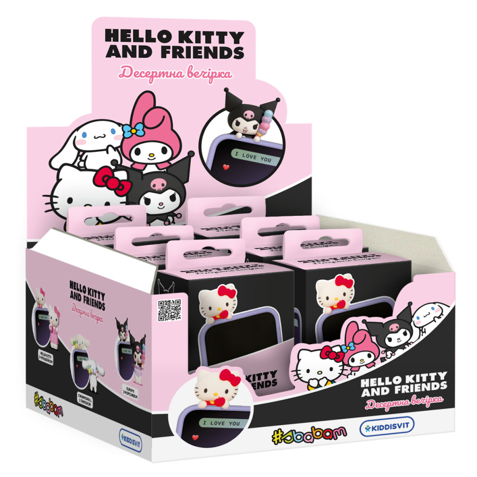 Дисплей колекційних іграшок серії Hello Kitty (Десертна вечірка 12 шт) Дисплей колекційних іграшок серії Hello Kitty (Десертна вечірка 12 шт)
