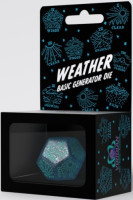 Кубик D12 Weather Generator Die: Blue&amp;Turquise (1)