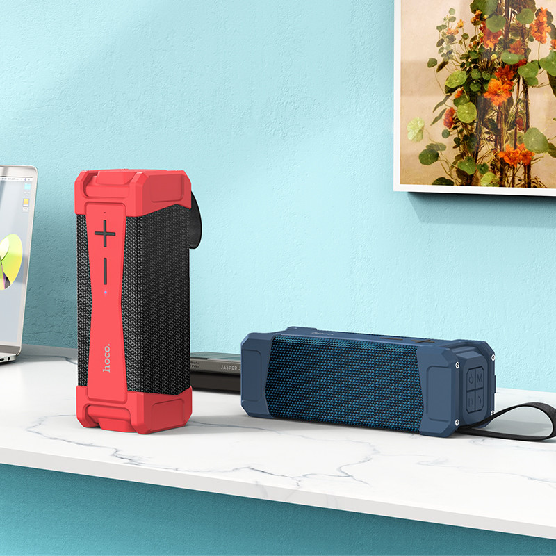 Портативна колонка HOCO HC6 Magic sports BT speaker, 10W*2, IPX6, Navy Blue (6931474749079)