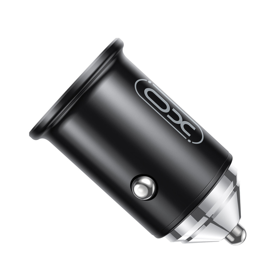 Автомобільний Зарядний Пристрій XO CC43 PD+QC3.0 45W Чорний