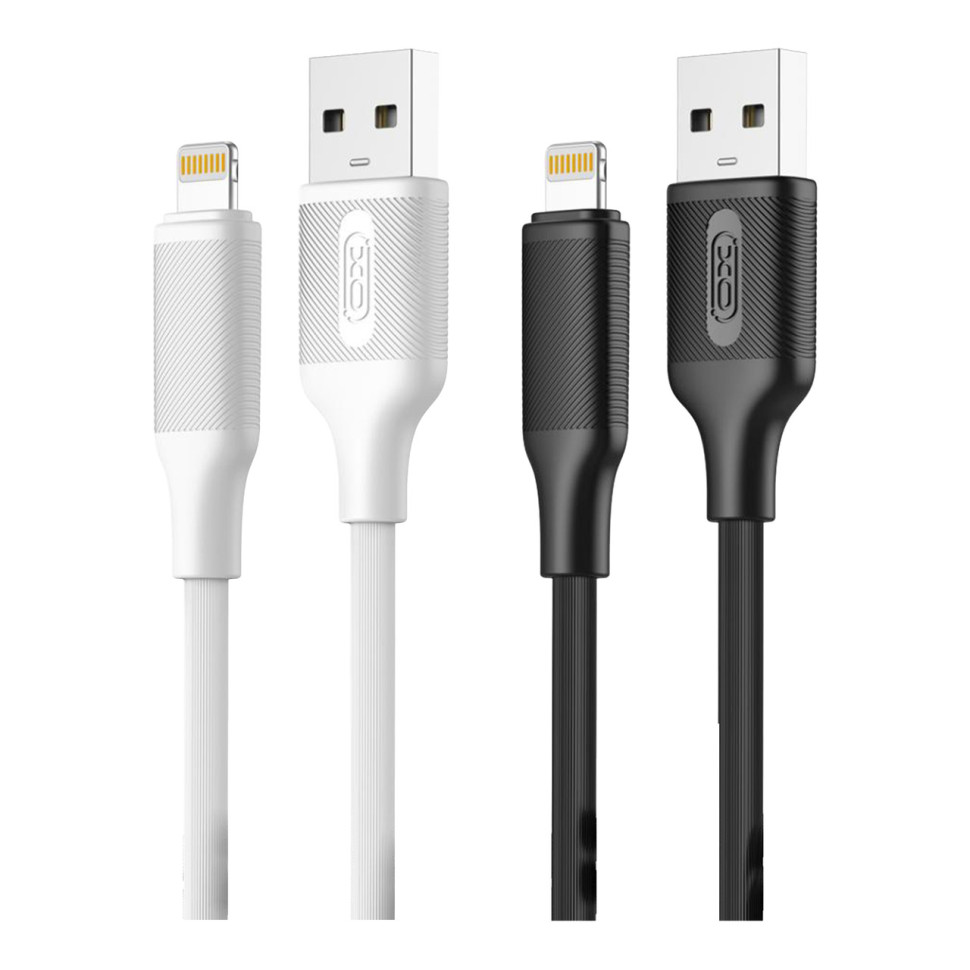 Кабель USB XO-NB265 Lightning 2.4A Чорний