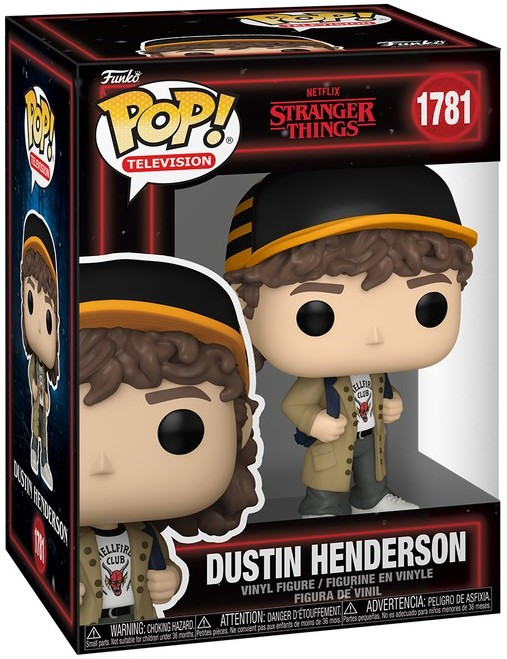 Дастін Гендерсон - Funko POP TV #1781: Stranger Things - Dustin Henderson