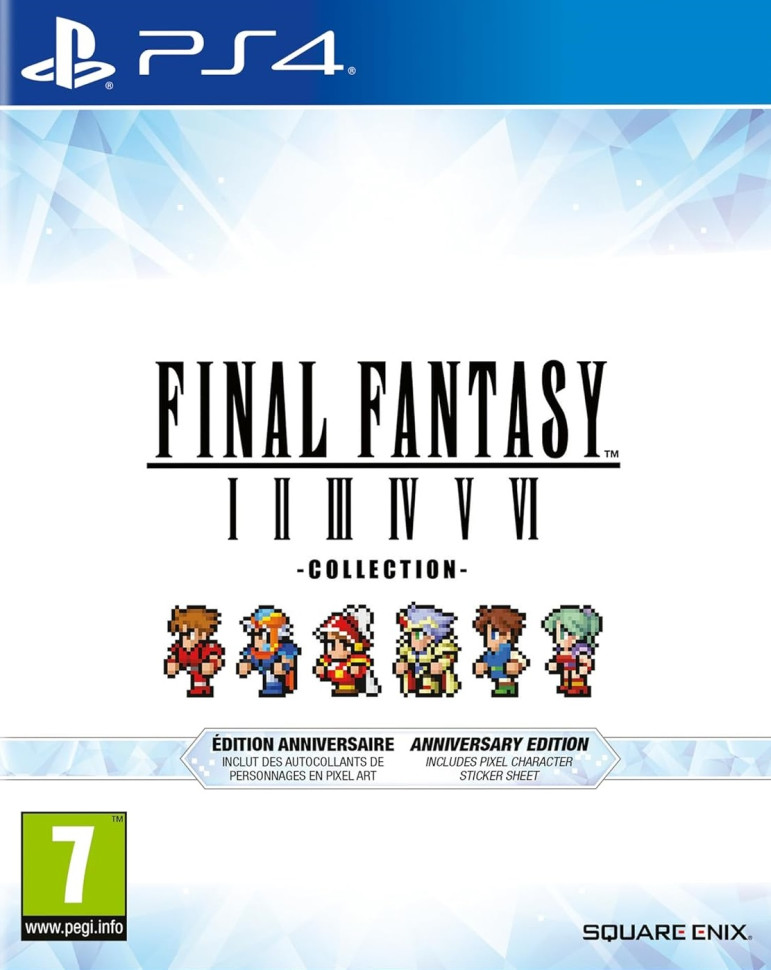 Игра Final Fantasy I-VI Collection Anniversary Edition (PS4) (русские субтитры)