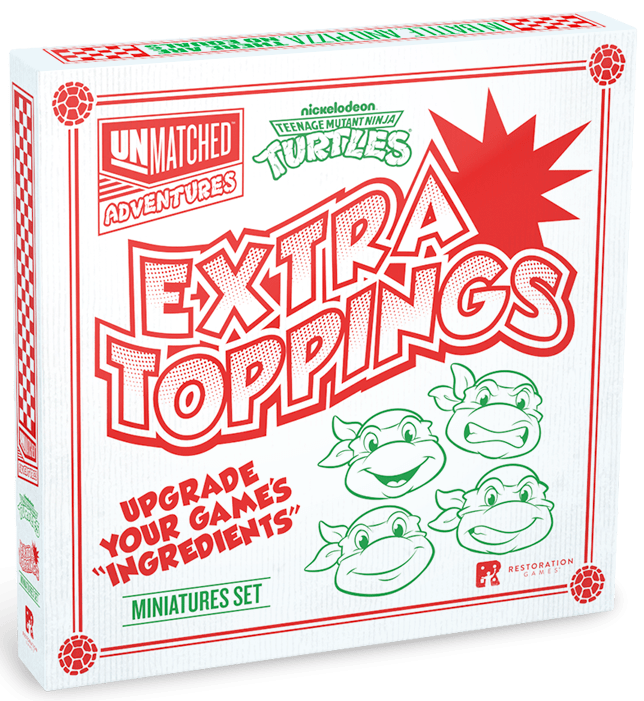 Unmatched Adventures - TMNT - Extra Toppings: Ultimate Miniatures - від 5 шт