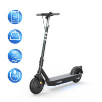 Складной электросамокат Okai ES30-B Neon (цвет чёрный) 350 Вт (пиковая 700 Вт) до 80 км, скорость до 25 км/ч (NFC)