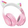Бездротові накладні навушники HOCO W42 Cat ears BT headphones Cherry Blossom (6931474795847) Бездротові накладні навушники HOCO W42 Cat ears BT headphones Cherry Blossom (6931474795847)