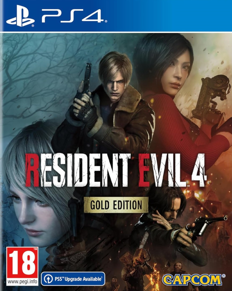 Игра Resident Evil 4 Remake Gold Edition (PS4) (русская версия)