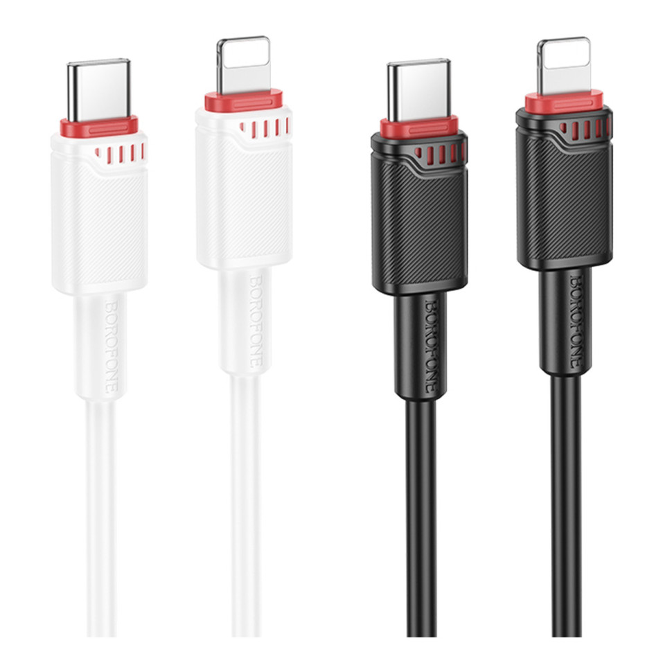Кабель USB Borofone BX110 Type-C to Lightning PD27W Чорний