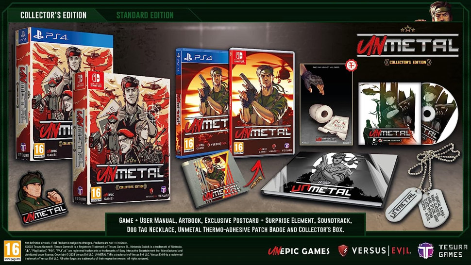 Гра UnMetal Collector's Edition (Nintendo Switch)