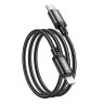 Кабель USB Hoco X89 з Type-C до Lightning (потужність PD27W) (довжина 2 метри, колір чорний) Кабель USB Hoco X89 з Type-C до Lightning (потужність PD27W) (довжина 2 метри, колір чорний)