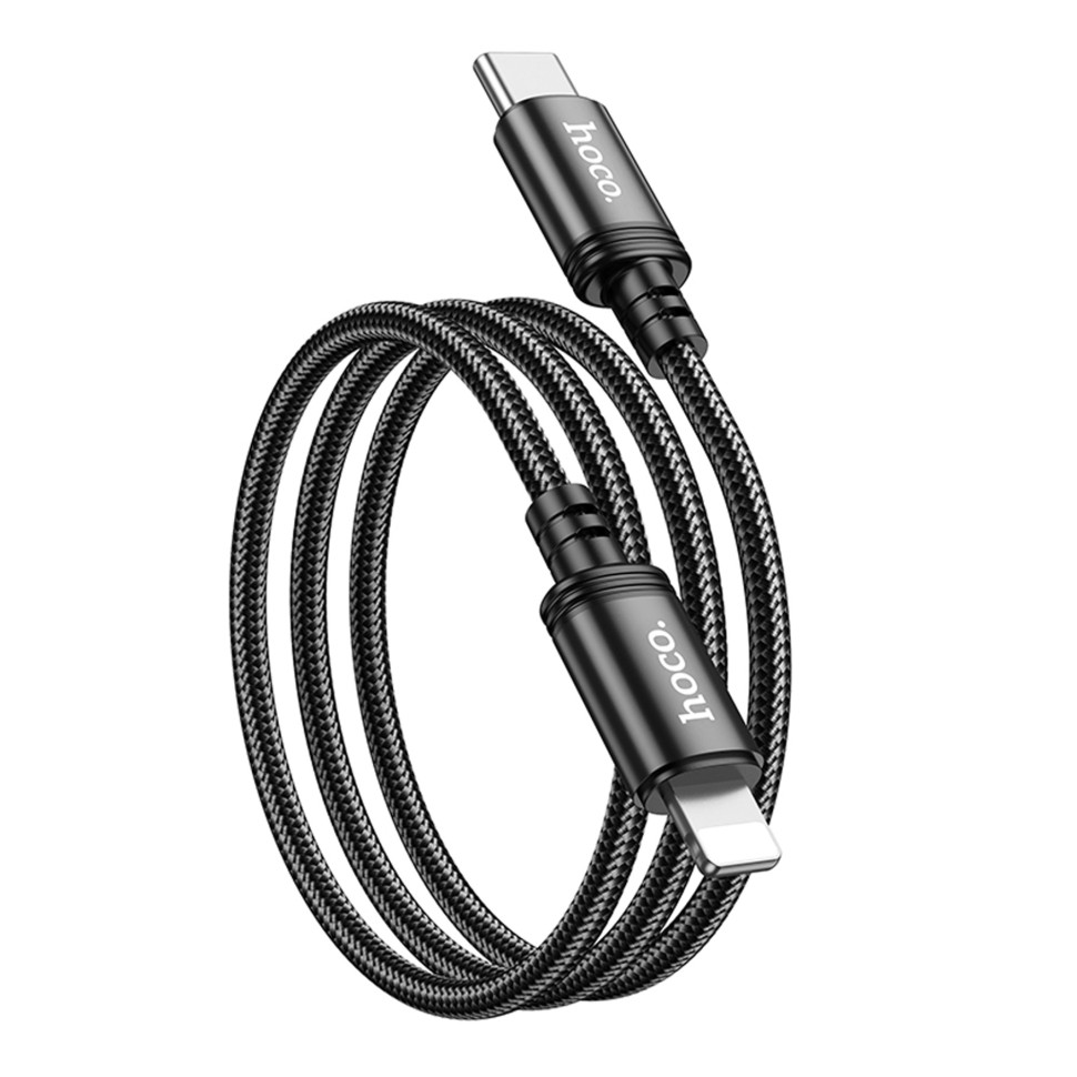 Кабель USB Hoco X89 Type-C to Lightning PD27W 2m Чорний
