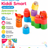 Розвивальний конструктор Kiddi Smart серії Kiddi Soft  -  Дивозвуки та кольори