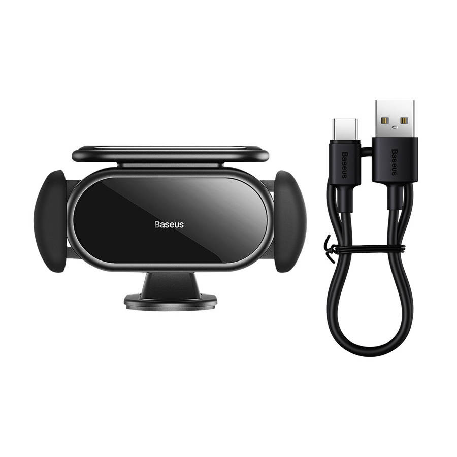 Автотримач для телефона Baseus Steel Cannon pro Solar Electric Car Mount Black (SUGP010001) Автотримач для телефона Baseus Steel Cannon pro Solar Electric Car Mount Black (SUGP010001)