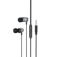Навушники BOROFONE BM95 Excepcional universal earphones with microphone Black (6941991115868)