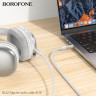 Перехідник BOROFONE BL22 Dignity digital audio conversion cable Type-C Black (6941991117763) Перехідник BOROFONE BL22 Dignity digital audio conversion cable Type-C Black (6941991117763)