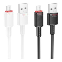 Кабель USB Borofone BX110 Micro 2.4A Чорний