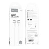 Кабель USB Hoco X104 Source 60W Type-C to Type-C Рожевий