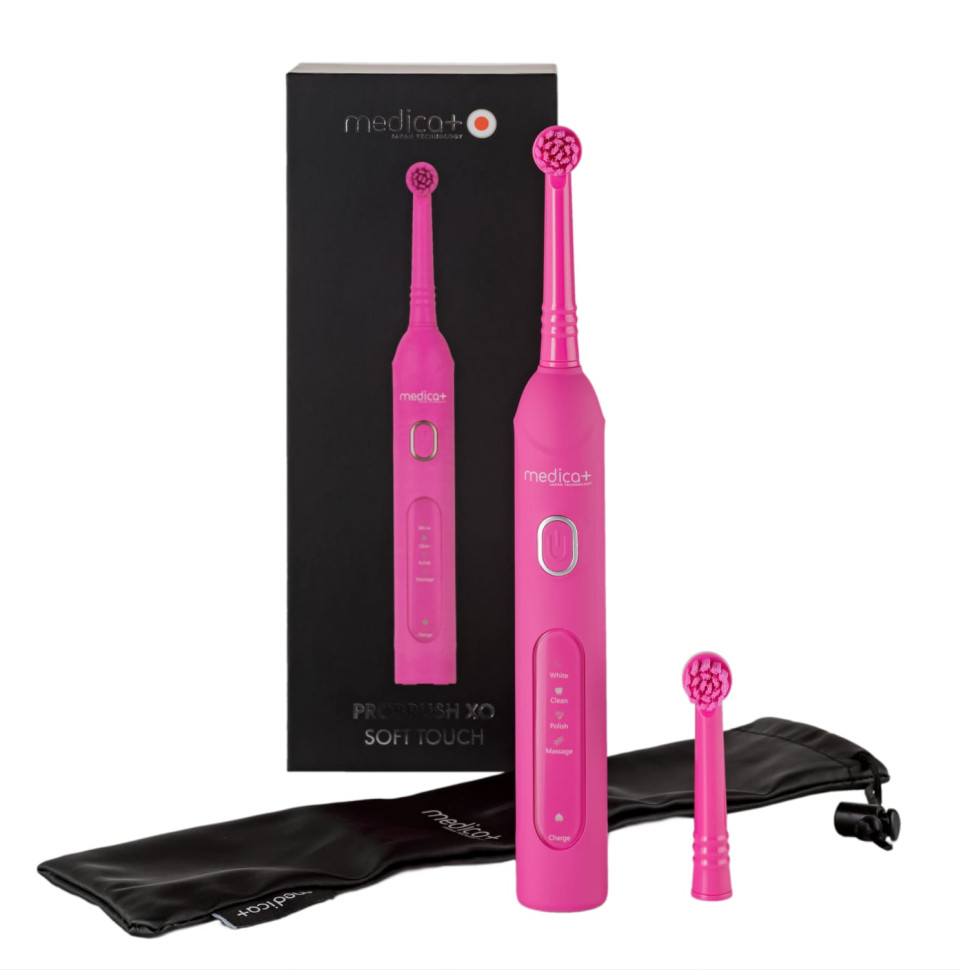 Електрична зубна щітка ProBrush XO Soft Touch (Japan) (Medica+ \ колір фуксія)