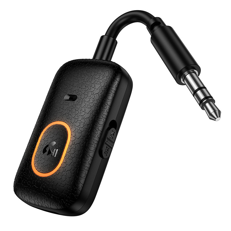 Bluetooth-ресивер HOCO E151 Graceful AUX BT audio receiver/transmitter Black (6942007667906)