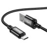 Кабель HOCO X89 Wind charging data cable Micro Black (6931474784346) Кабель HOCO X89 Wind charging data cable Micro Black (6931474784346)