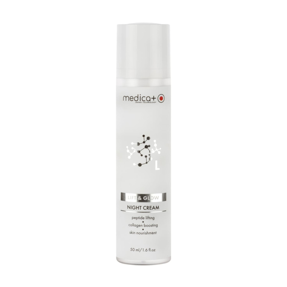 Нічний крем для обличчя з ліфтинг-ефектом Lift & Glow Night Cream (50 мл) (MEDICA+) Нічний крем для обличчя з ліфтинг-ефектом Lift & Glow Night Cream (50 мл) (MEDICA+)