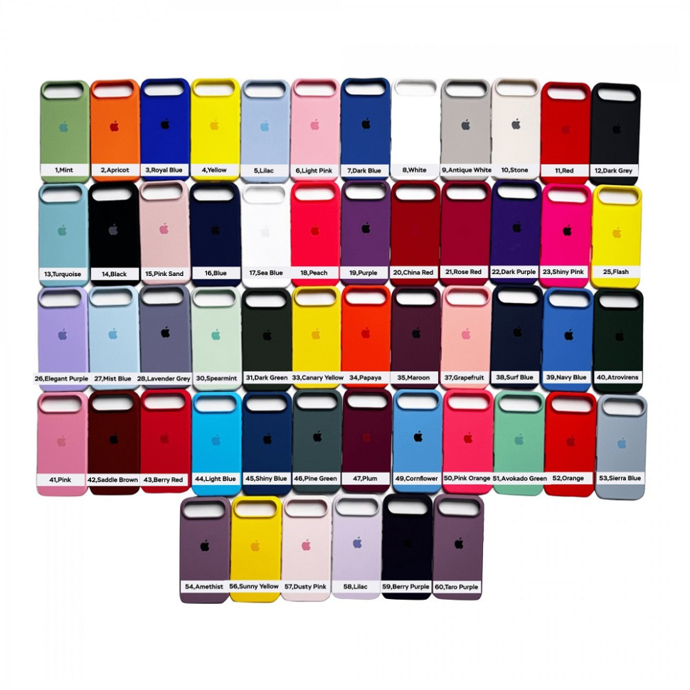 Чохол для смартфона Silicone Full Case AA Open Cam for Apple iPhone 17 41,Pink (FullOpeAAi17-41)