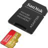 Карта пам'яті microSDXC (UHS-1 U3) SanDisk Extreme A2 64Gb class 10 V30 (R170MB/s,W80MB/s) (adapter SD) (SDSQXAH-064G-GN6MA)