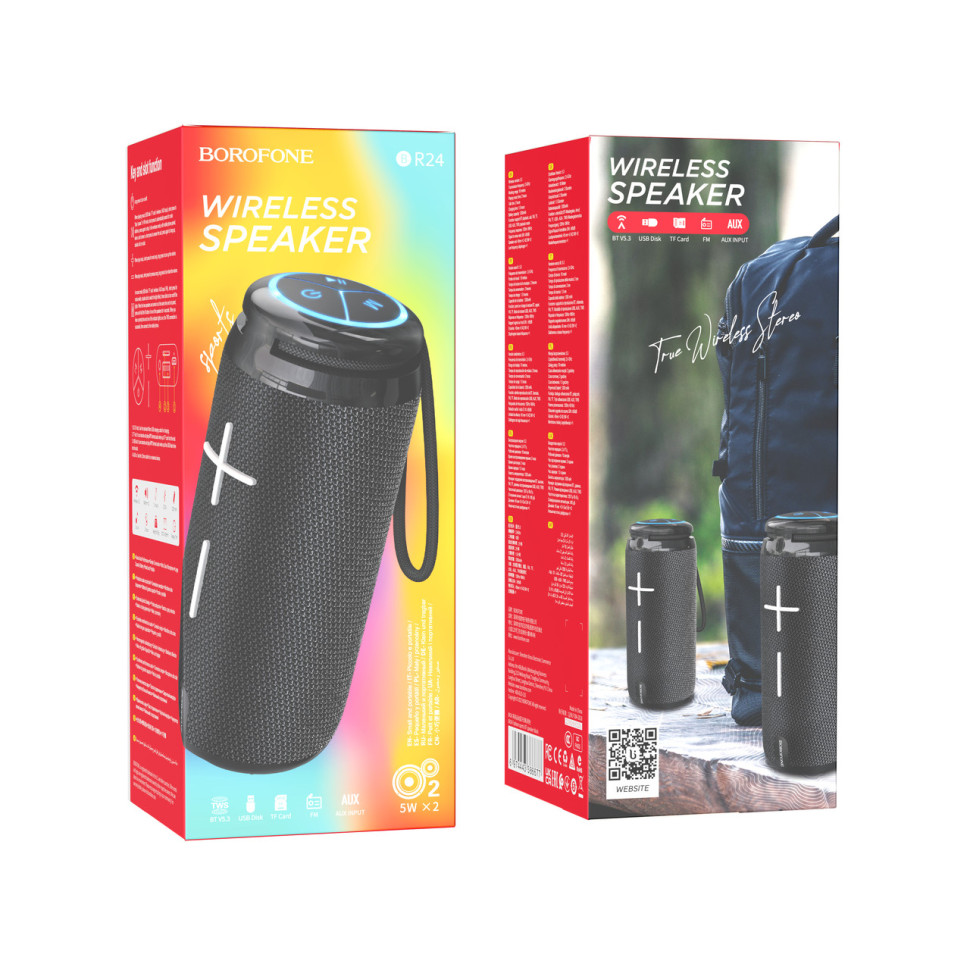 Колонка Borofone BR24 Колір Чорний