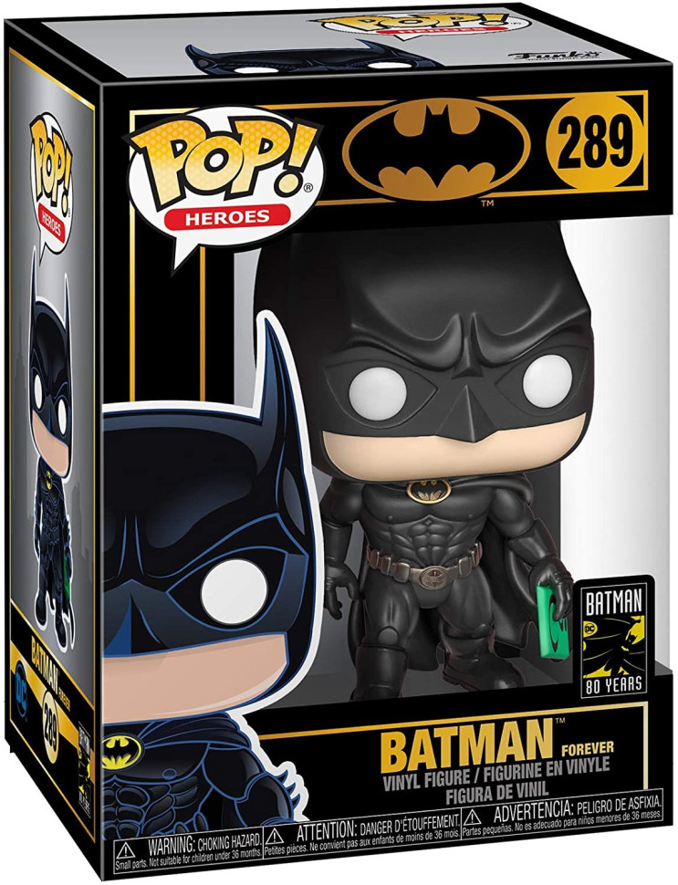 Бетмен - Funko Pop DC Heroes #289: Batman 80th: BATMAN FOREVER